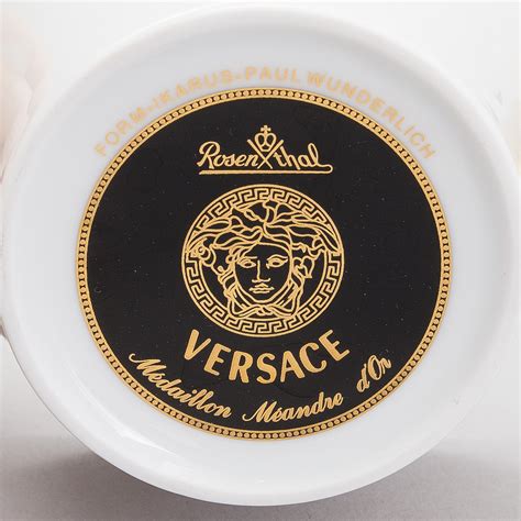 rosenthal versace meandre d'or|rosenthal medusa.